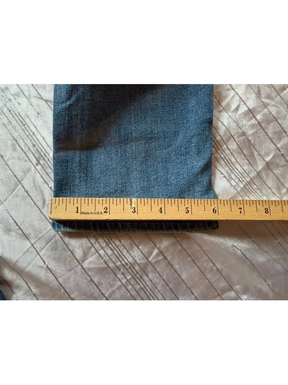 Hollister Advanced Stretch athletic men’s skinny jeans medium wash 36x32